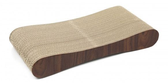 Вісімка дряпка картонна 1, венге темний 