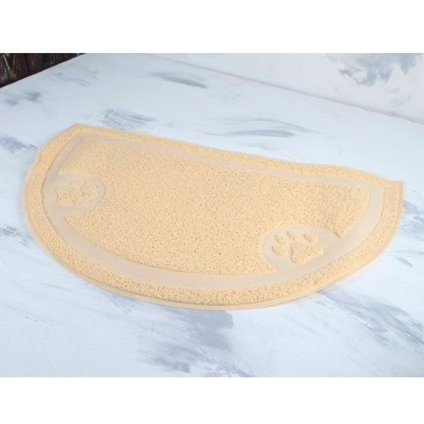 Килимок часточка з лапками 3660см Коричневий