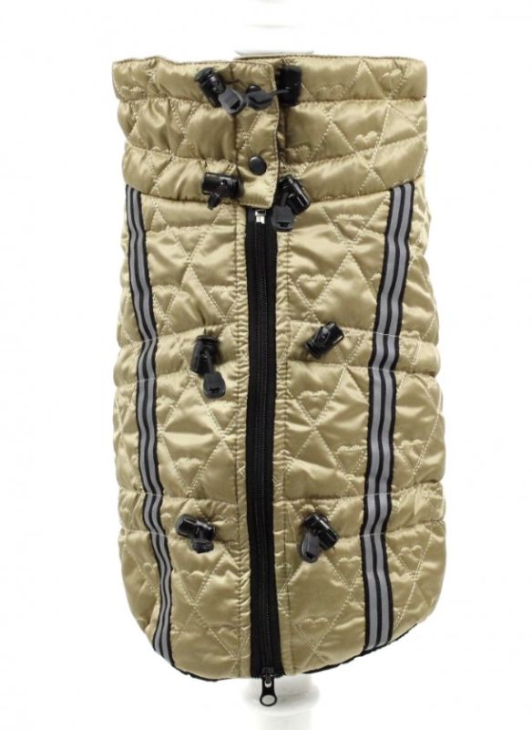 Жилет Бетсі стьогана плащівка золото (дівчинка) L