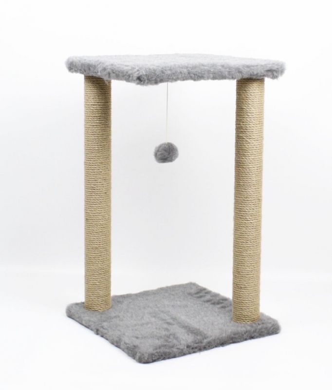 Гламур дряпка джут сіра 