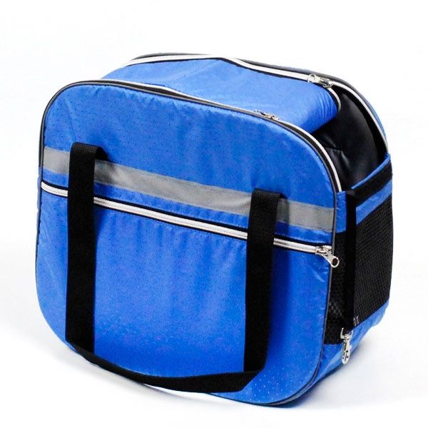 Сумка Адель блакитна, 34х30х17 см 