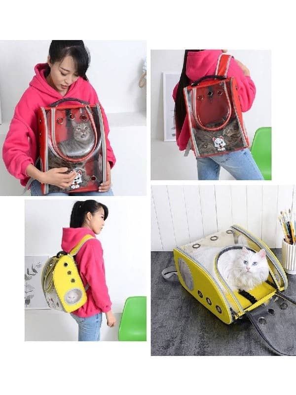 Рюкзак квадрат екран 30х36х20 см жовтий