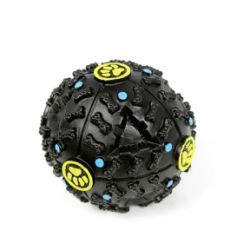 Мяч для ласощів жорсткий з оригінальним звуком 11см