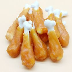 Ніжка з мясом курки 200 гр на кістки 7см DM006S 