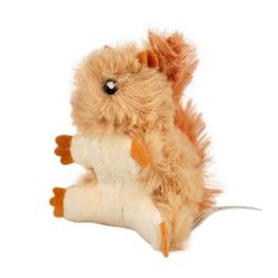 Іграшка для котів Barksi Sound Toy білочка з датчиком торкання та звуковим чипом 10 см T65303E 