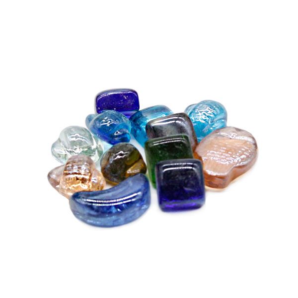 Мікс каменів прозорих 2-2,5 см, 220 г 