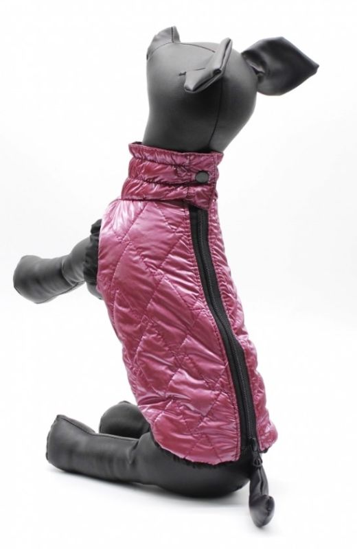 Жилет Альфа стьогана плащівка рожевий (дівчинка) XS