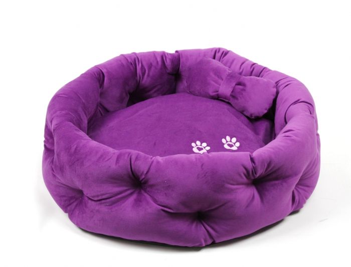 Ліжко Том меблевий велюр Фіолетове 606015 см