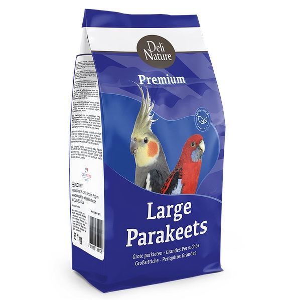 Корм Deli Nature Large Parakeets для середніх та великих папуг 1 кг