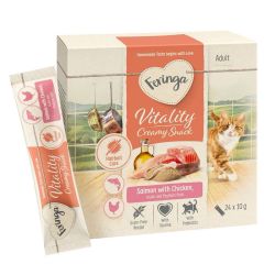 Крем Feringa Vitality Hairball Care для кішок лосось-курка 2410 г. 
