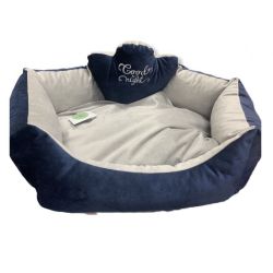 Лежак для тварин ніч 44х14х25 см Синій