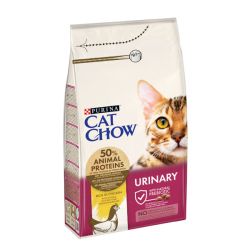 Cat Chow Urinary Tract Health сухий корм для котів для підтримки здоровя сечовивідної системи з куркою 1,5 кг