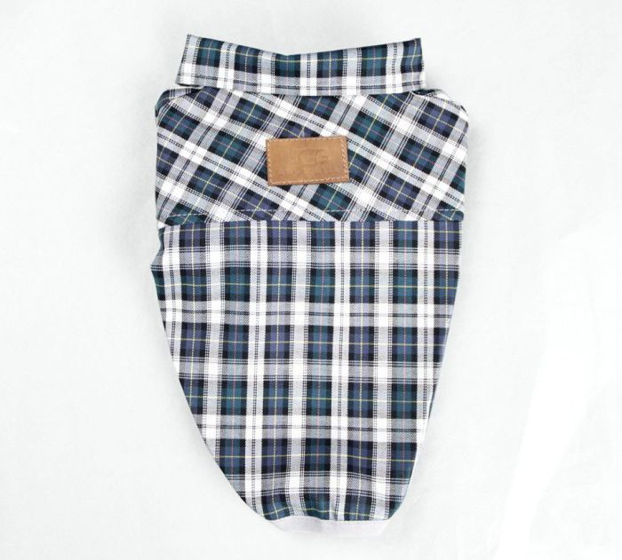 Піжон сорочка для собак хлопчиків штапель XS