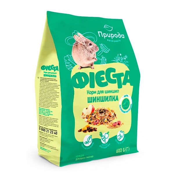 Фієста Шиншилка 600г Природа Фієста Шиншилка 650г Природа