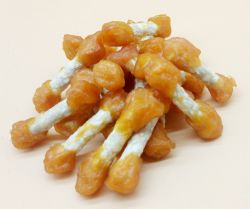 Гантельки з мясом курки на кістці 200гр 6см RM038S 