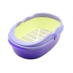 Туалет глибокий з бортом і сіткою, Фауна Бузковий