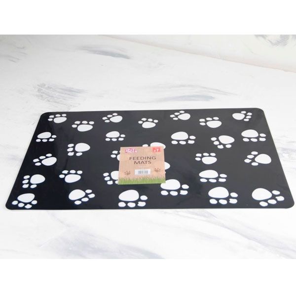 Килимок під миску для тварин 28х42 см Рожевий