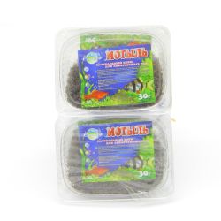 Корм д  риб Мотиль в 1 уп. 4шт.х30г пласт.уп. Фауна 