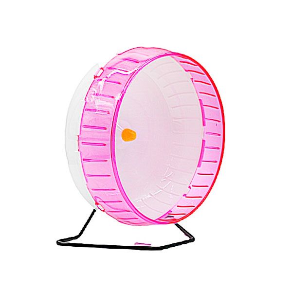 Колесо для гризунів рожеве d25 см
