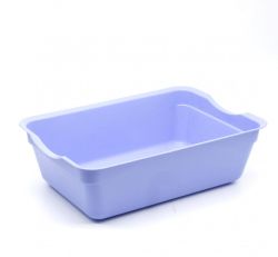 Туалет Дніпро глибокий ультрамарин без сітки, 39,8х27х12 см 39,8х27х12 см