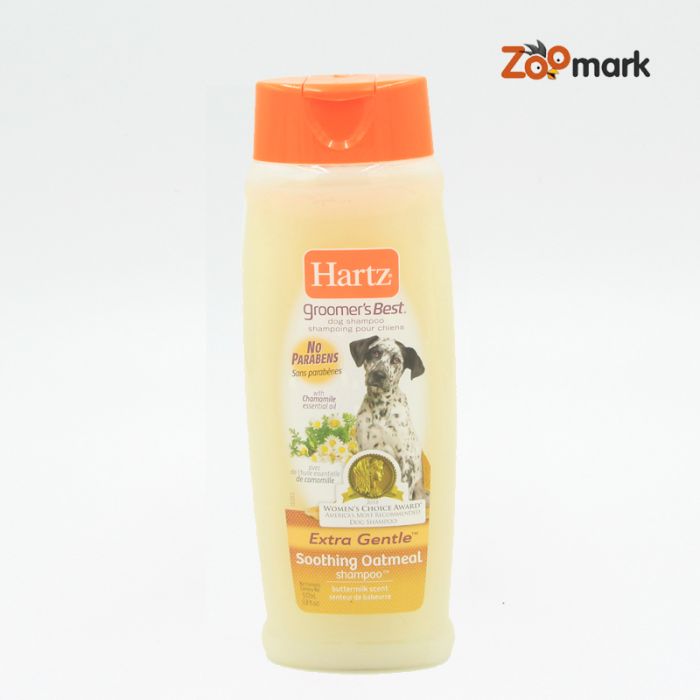 Шампунь з вівсяною олією для собак з чутливою шкірою, 532 мл Hartz