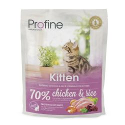 Profine Cat Kitten з куркою і рисом сухий корм для кошенят 300 г 