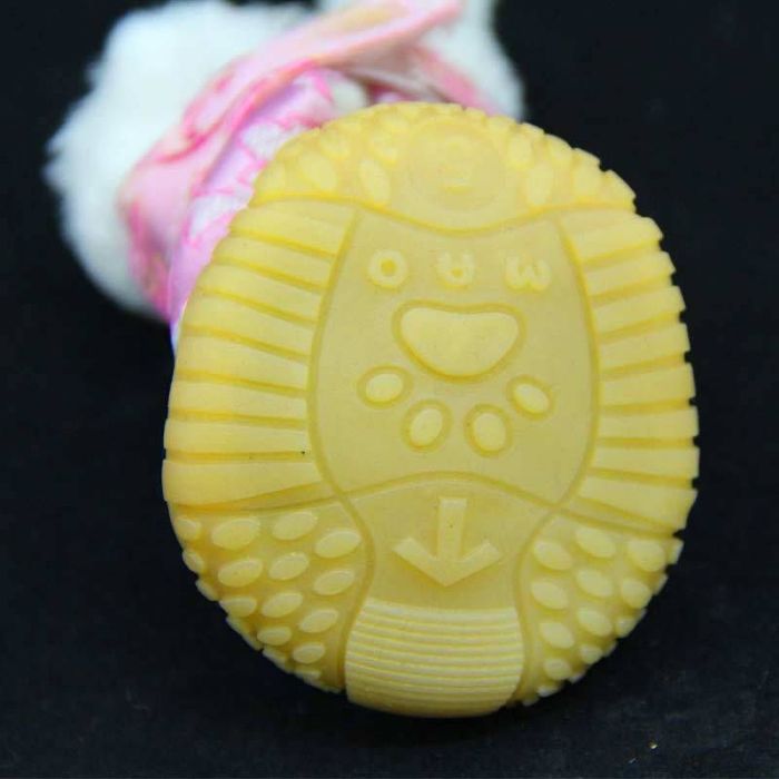 Черевики для собак джинс з вишивкою з поліуритановою підошвою 1 42  35 мм