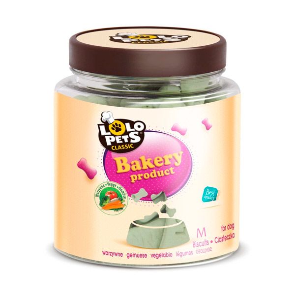 Lolopets Банка кісточки овочеві 210г M 80609