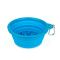 Миска силіконова для повільного харчування блакитна, 1000 мл 