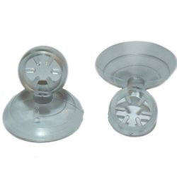 Присоска А-004 для градусника малая прозрачная с кольцом 