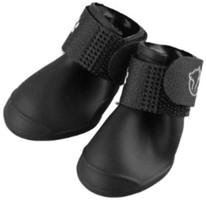 Черевики для собак силіконові чорні M 50  40мм