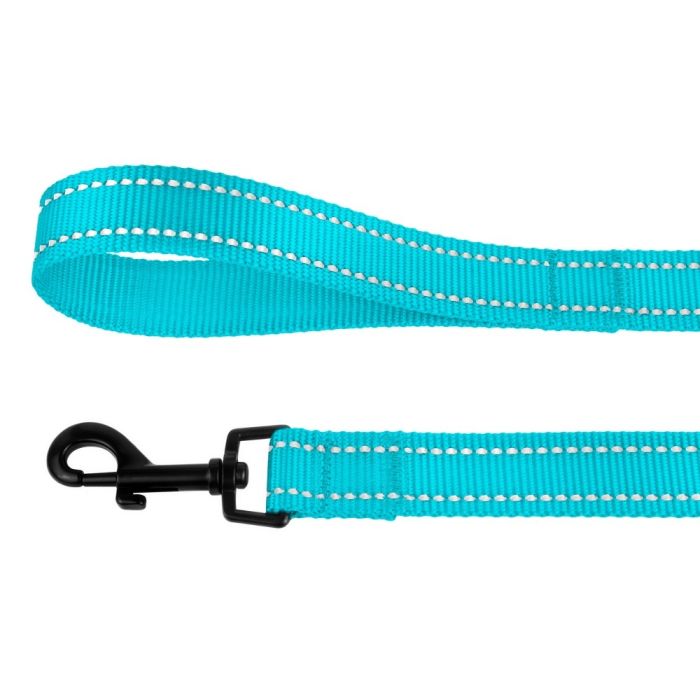 Повідець для собак Bronze Dog Блакитний 1222 59Т 10мм-152см