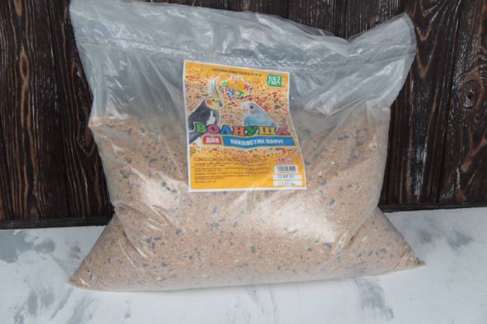 Волнуша корм для хвилястих папуг 10кг Фрустик 