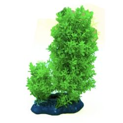 Рослини штучні для акваріума кущ 16 см 10х6х16  2408-036 