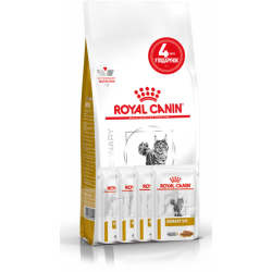 АКЦІЯ Royal Canin Urinary SO дієта при сечокамяній хворобі для котів 1,5 кг + 4 паучі 