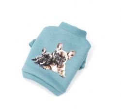 Світшот Уніка трикотаж на флісі унісекс. S3 (А 33В 46-57 см.) Бірюзова.