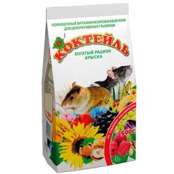 Коктейль для декоративних щурів 500г 