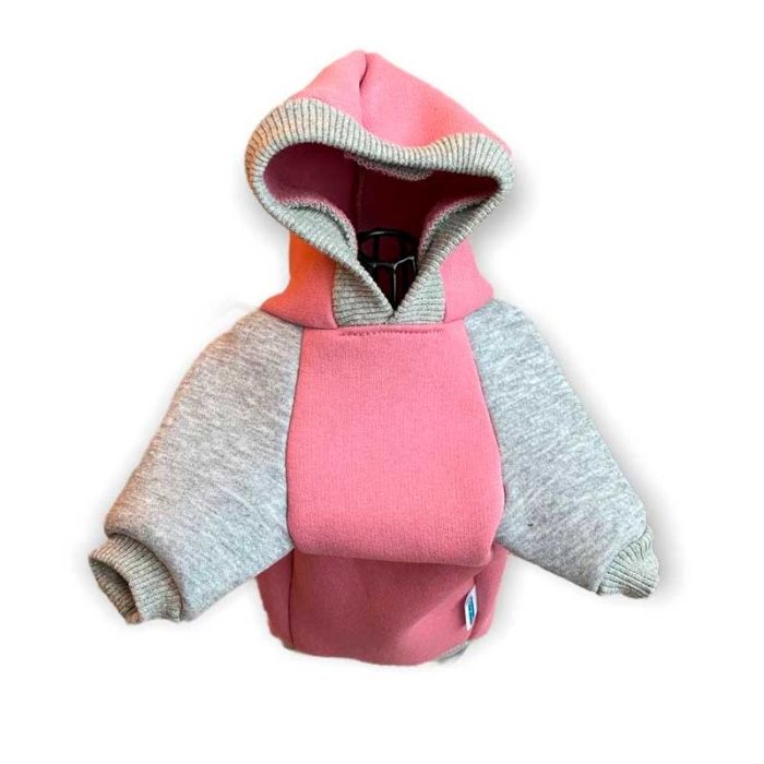 Пінк толстовка для собак DogLove рожева L