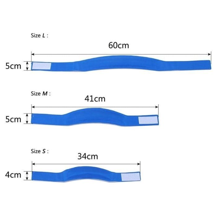 Нашийник комір охолоджуючий для собак синій 45  6 см 
