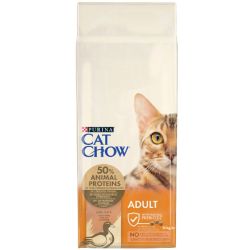 Cat Chow Adult сухий корм для котів із качкою 15 кг