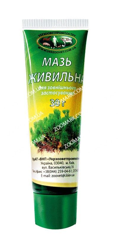 Мазь живильна антисептична 30 гр 