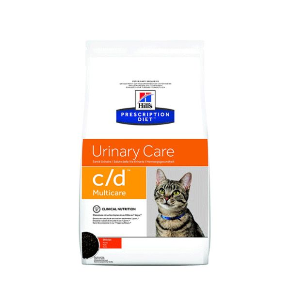 Hills PD Feline CD Multicare з куркою для підтримки здоровя сечовивідних шляхів у кішок 1,5 кг