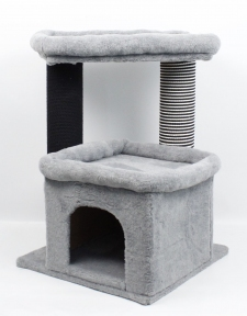 Котедж дряпка х.б. сіра 