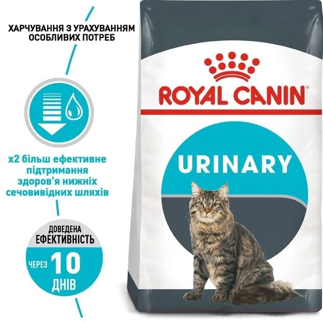 АКЦІЯ Royal Canin Urinary Care сухий корм для котів профілактика сечокамяної хвороби 8+2 кг 