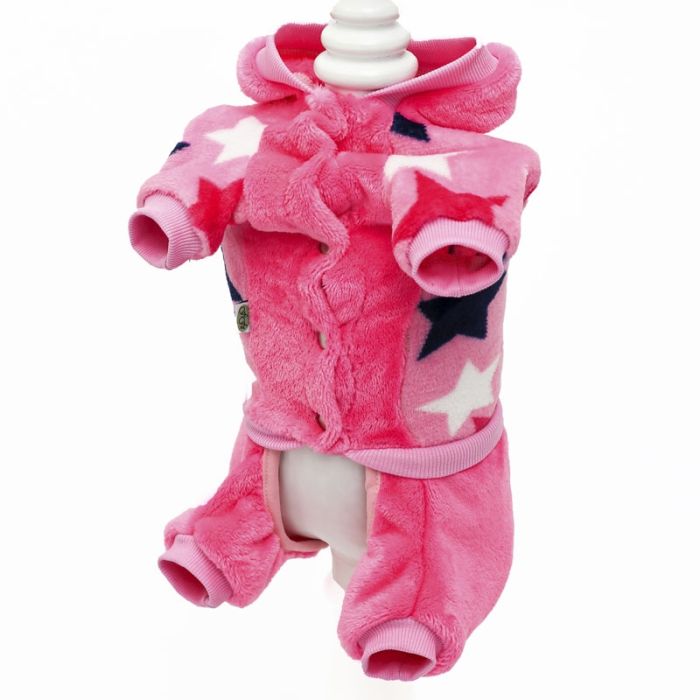 Ялинка світшот для собак дівчаток трикотаж на флісі Бордо XXS