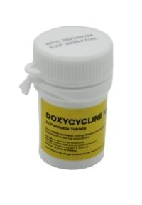 Доксициклін Індія 20 табл. 100 мг