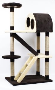 Когтеточка Версаль, джутова 704050 Бежево-коричнева