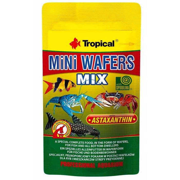 Tropical mini wafers mix корм для донних риб 18г 665329 