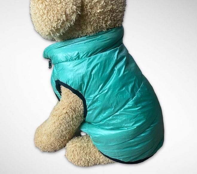 Токіо жилет для собак Dog Love двосторонній фіолетово-зелений M1