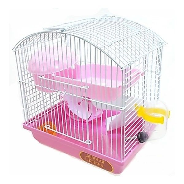 Клітка для гризунів 158 емаль 23  17  25см Золота клітка